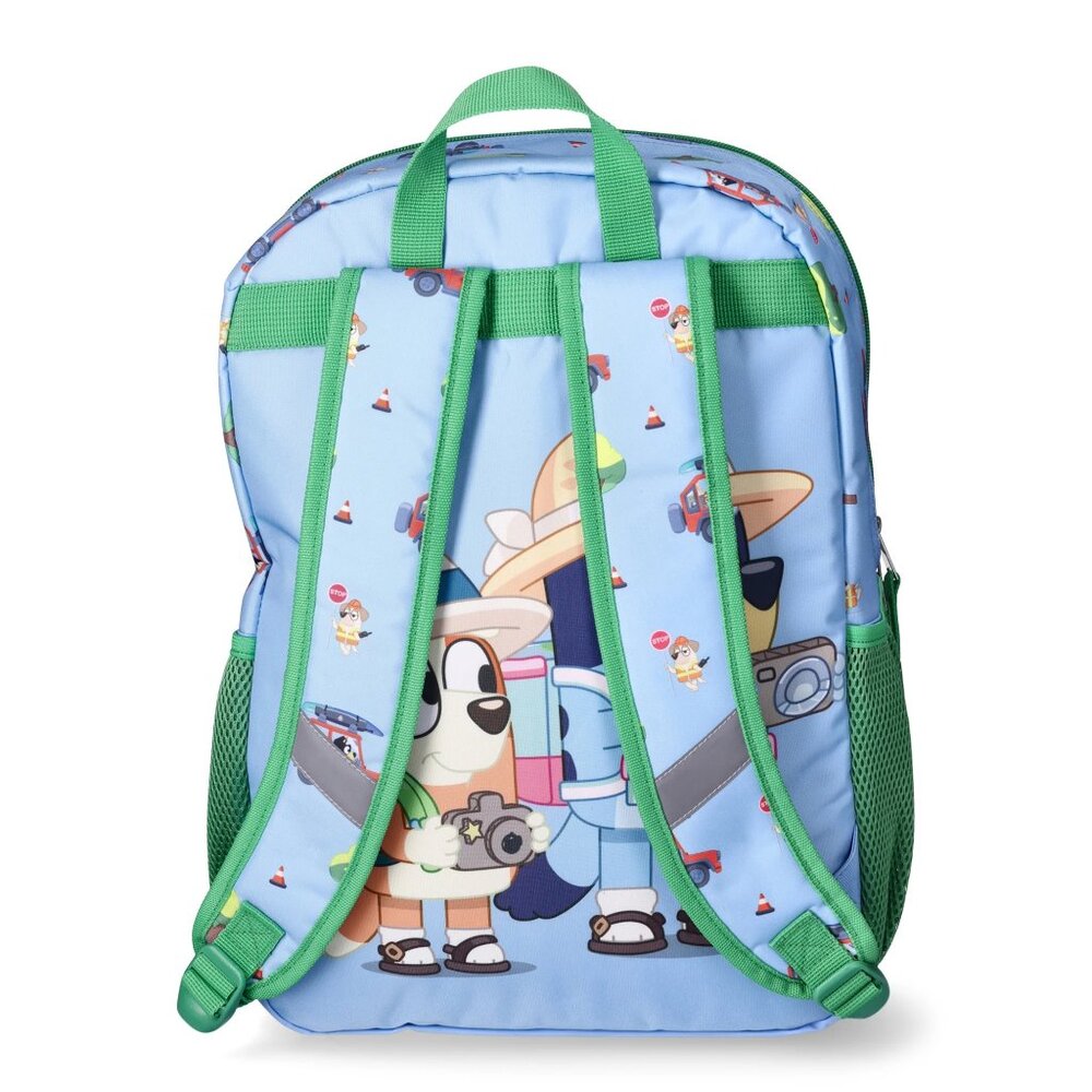 Bluey Kids Laptop Backpack 17" Set with Matching Lunch Tote Bag Adjustable Strap - Picture 5 of 10